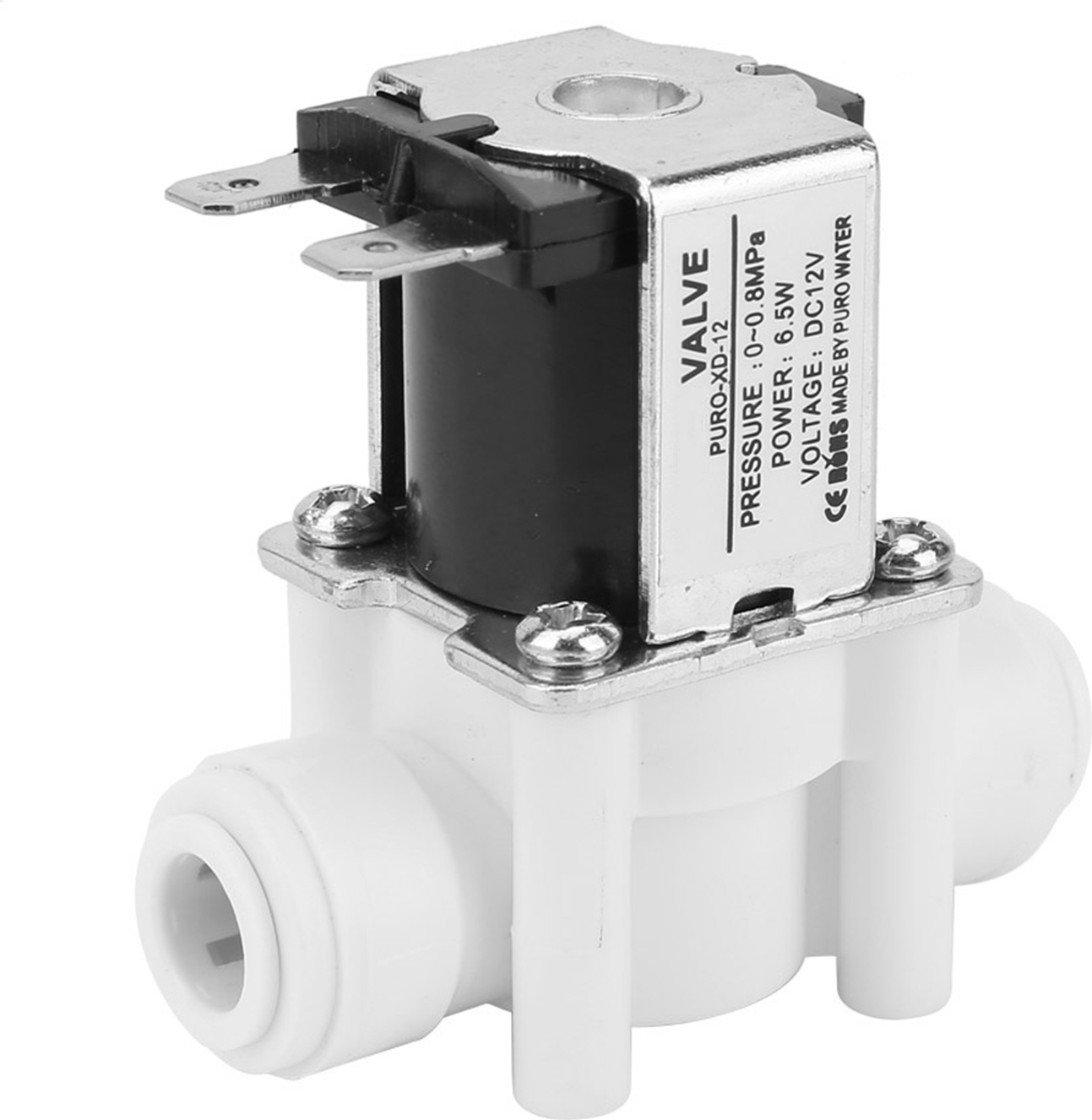 Cocosity Wasserventil,Wasserventil 12V,Elektrisches Magnetventil,Magnetventil,Magnetventil 12V