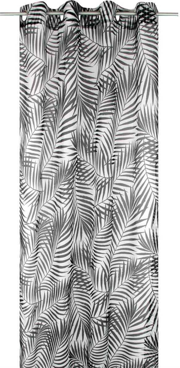 Haus und Deko Tenda Decorativa in Voile Stampato con Occhielli, 140 x
