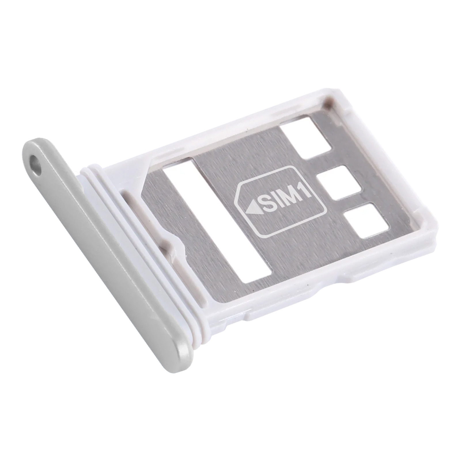 Clappio, SIM-Kartenhalter für Huawei Pura 70 Pro Dual Nano SIM, Weiß SIMHOL-WH-P70P