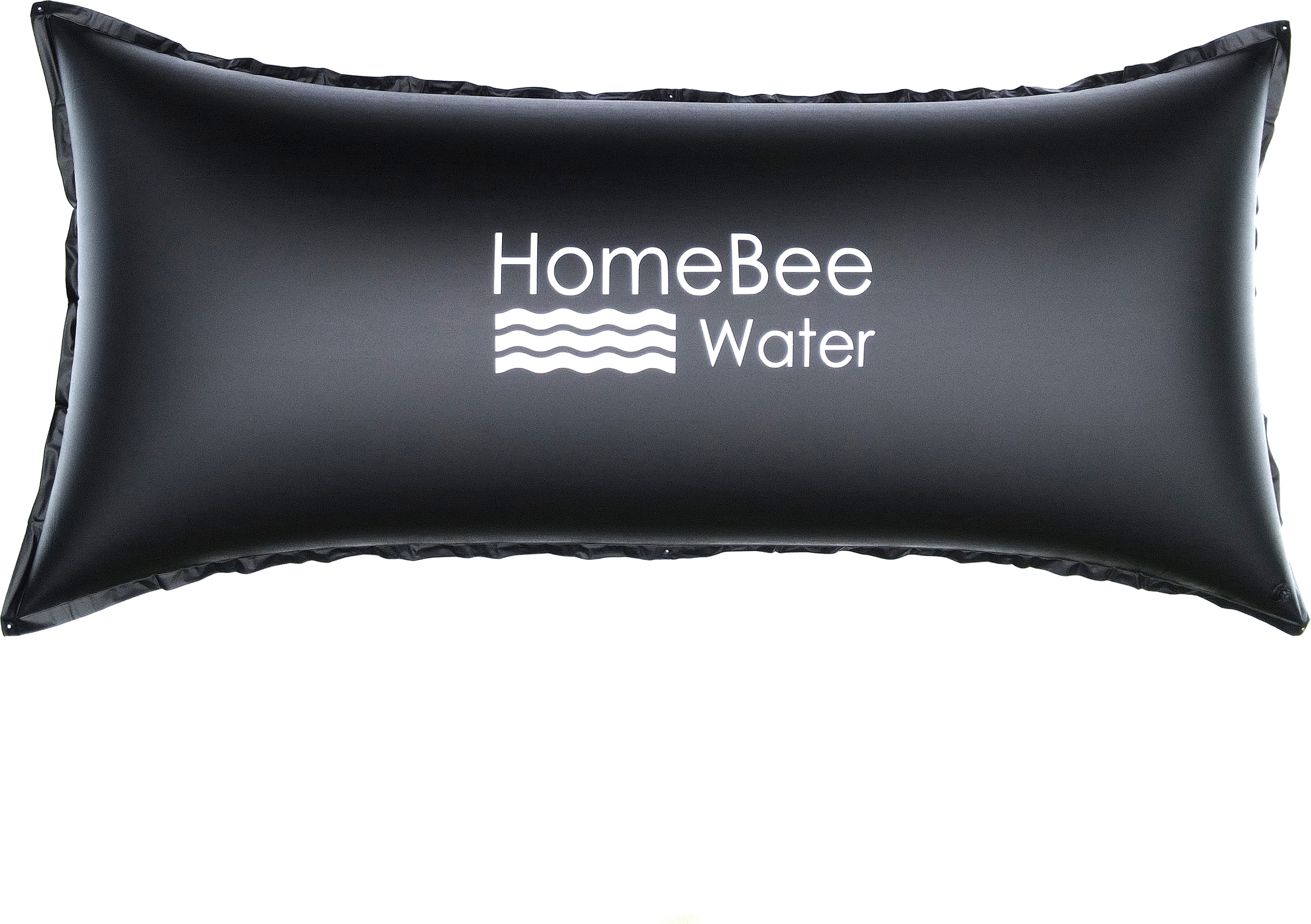 HomeBee Winterzwembadkussen XXL (2 x 4 m) - Winterkussen voor de zwembadafdekking - Winterbestendige hoes - Zwembadkussen, opblaasbaar kussen, zwembadkussen, overwintering