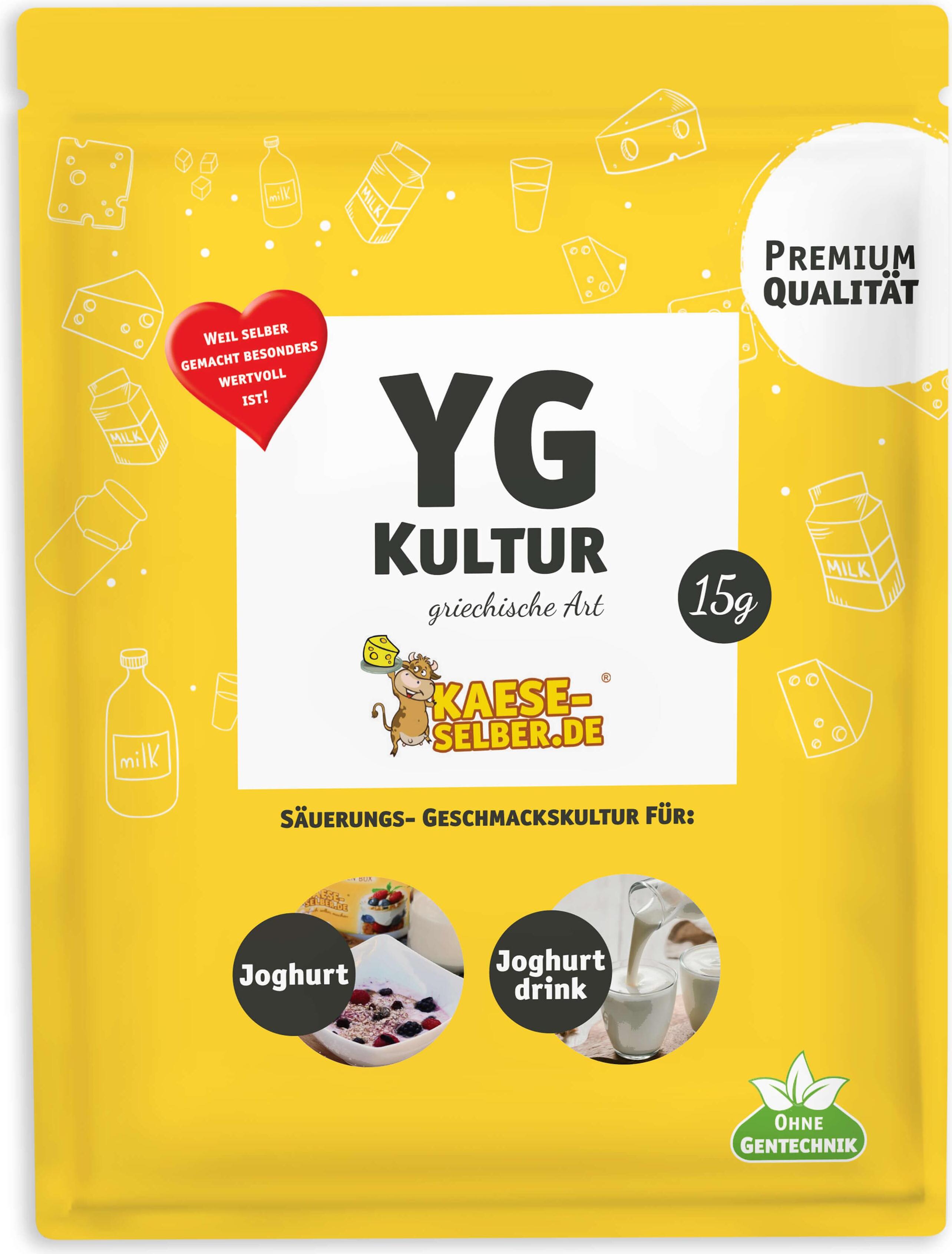 KAESE SELBER YG Joghurtkultur - griechische Art
