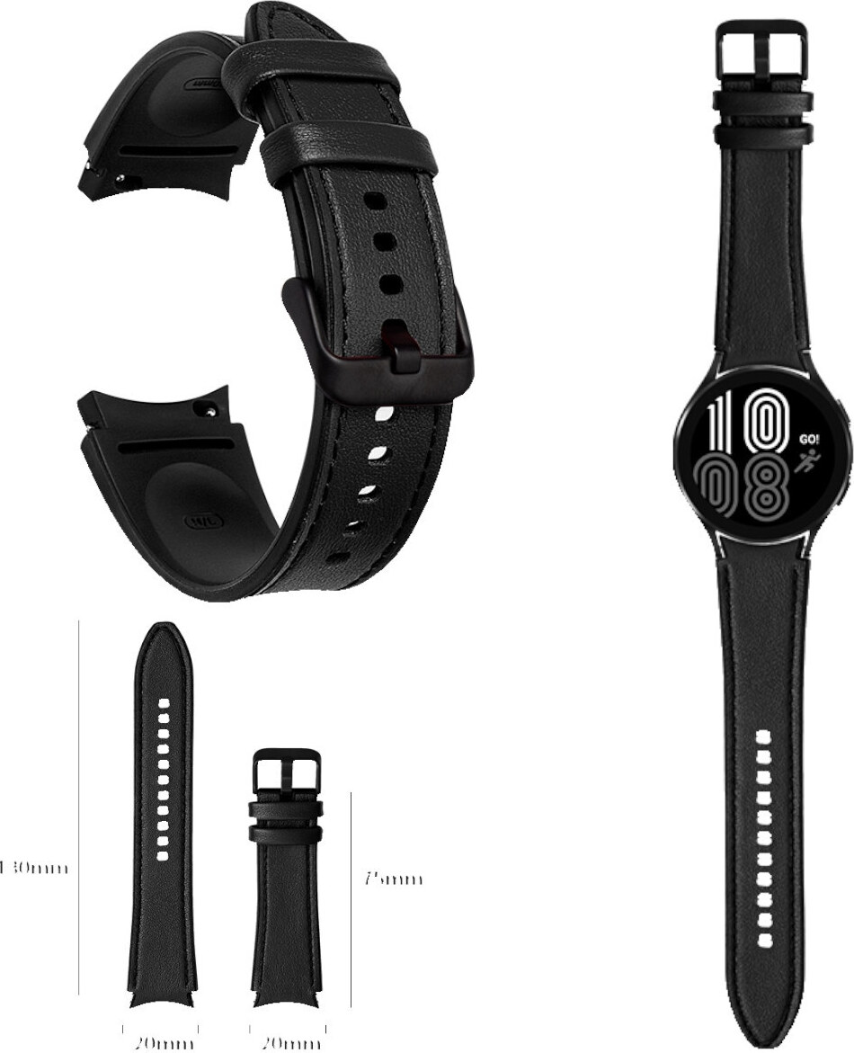 Pre Samsung Galaxy Watch FE 6 5 4 Normal Pro Classic všetky veľkosti