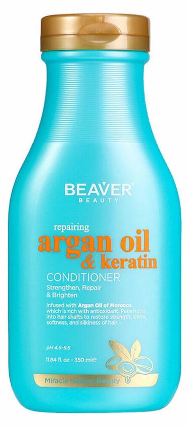 Beaver Biber ARGAN OIL & KERATIN reparierende Pflegespülung 350 ml