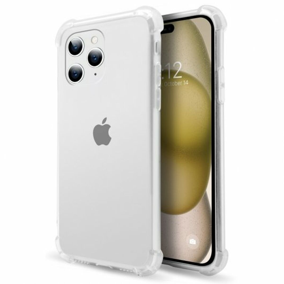 Puzdro na mobilný telefón PcCom iPhone 15 Pro Transparent Apple