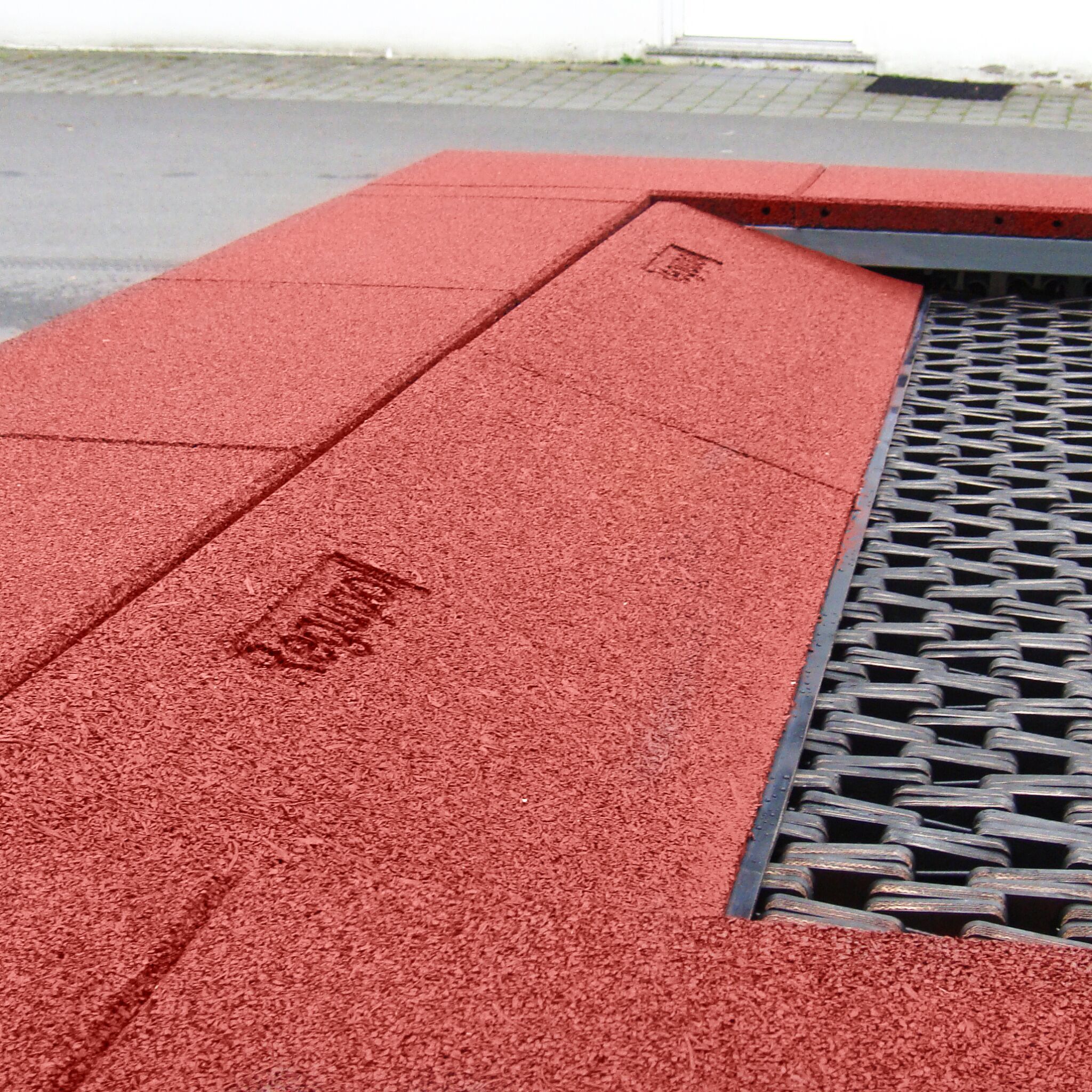 hally-gally® Hally-Gally Rampe "Innen liegend" für Trampoline, Vormontiert