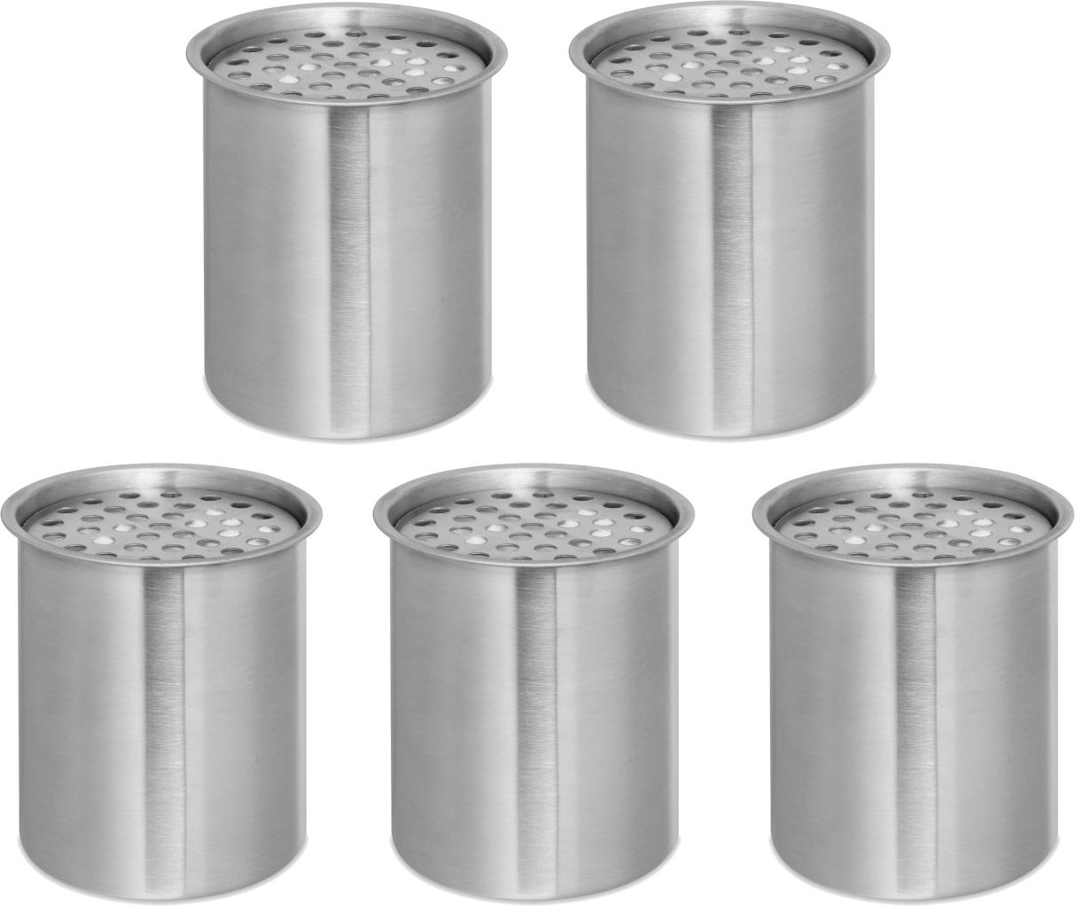 Moritz 5x Edelstahldose 0,45l mit Wolle