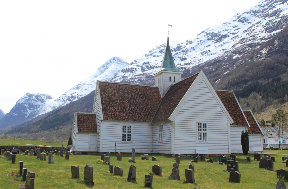 hansepuzzle 74844 - Stabkirche Puzzle, 500 Teile, Religion, 46,0 x 30,0cm mit hochwertiger Aufbewahrung, Kartonbox und wiederverschließbarem Beutel 64844