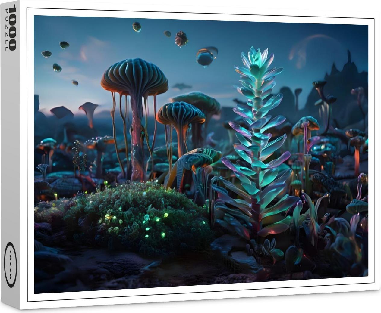 raxxa Premium-Puzzle "Fremde Welt", 1000 Teile 1-14270-23487-268