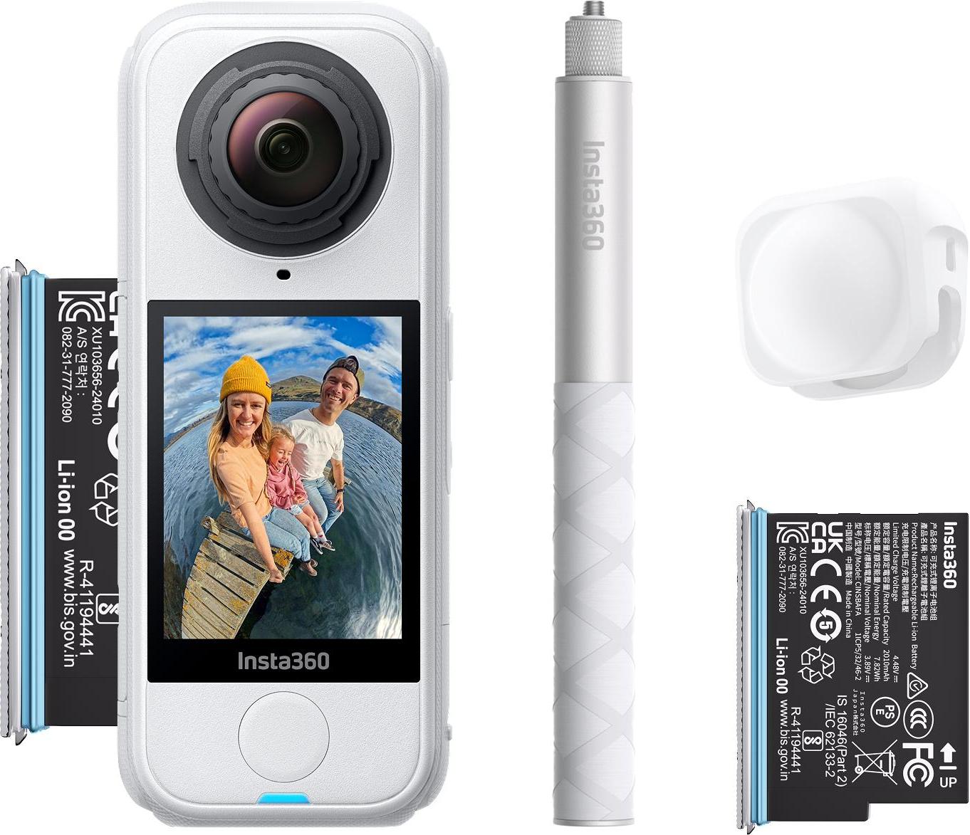 Insta360 X4 Air Starter Bundle polarweiß Action Kamera IST360X4AIRSTARTERBW