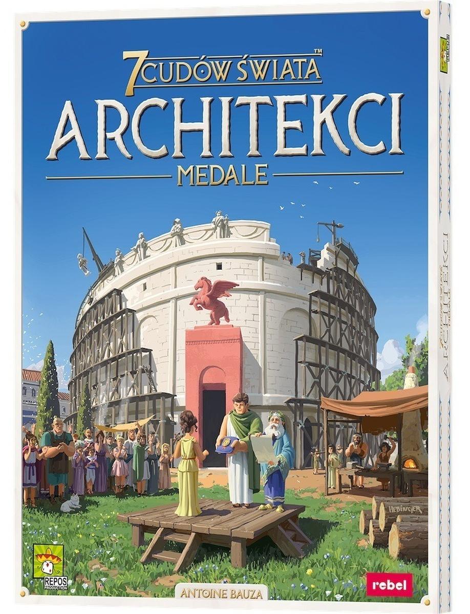 CARUNO Rebel Architekci 7 Cudów Świata Medale Rozszerzenie Gry Planszowej