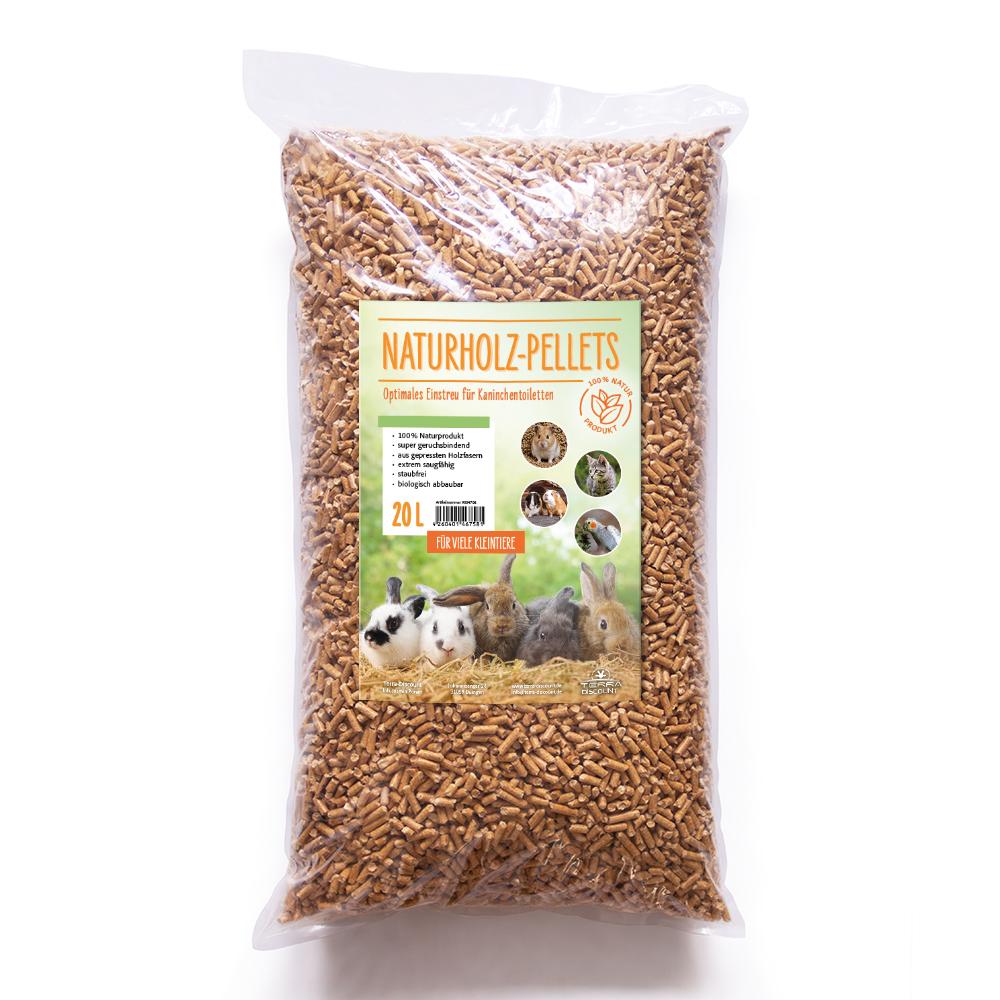 TERRA EXOTICA Naturholzpellets - 20 Liter