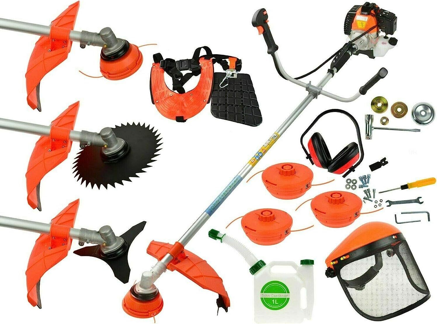 Freischneider JG Rasentrimmer Benzin Motorsense Rasenmäher Gartenwerkzeug Trimmer Leicht