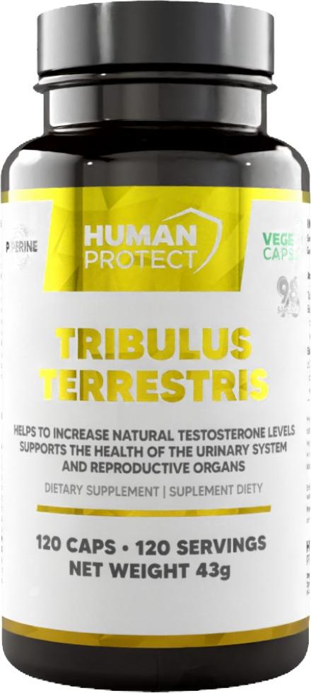 Human Protect | Tribulus Terrestris 204 mg | with 98% Saponins