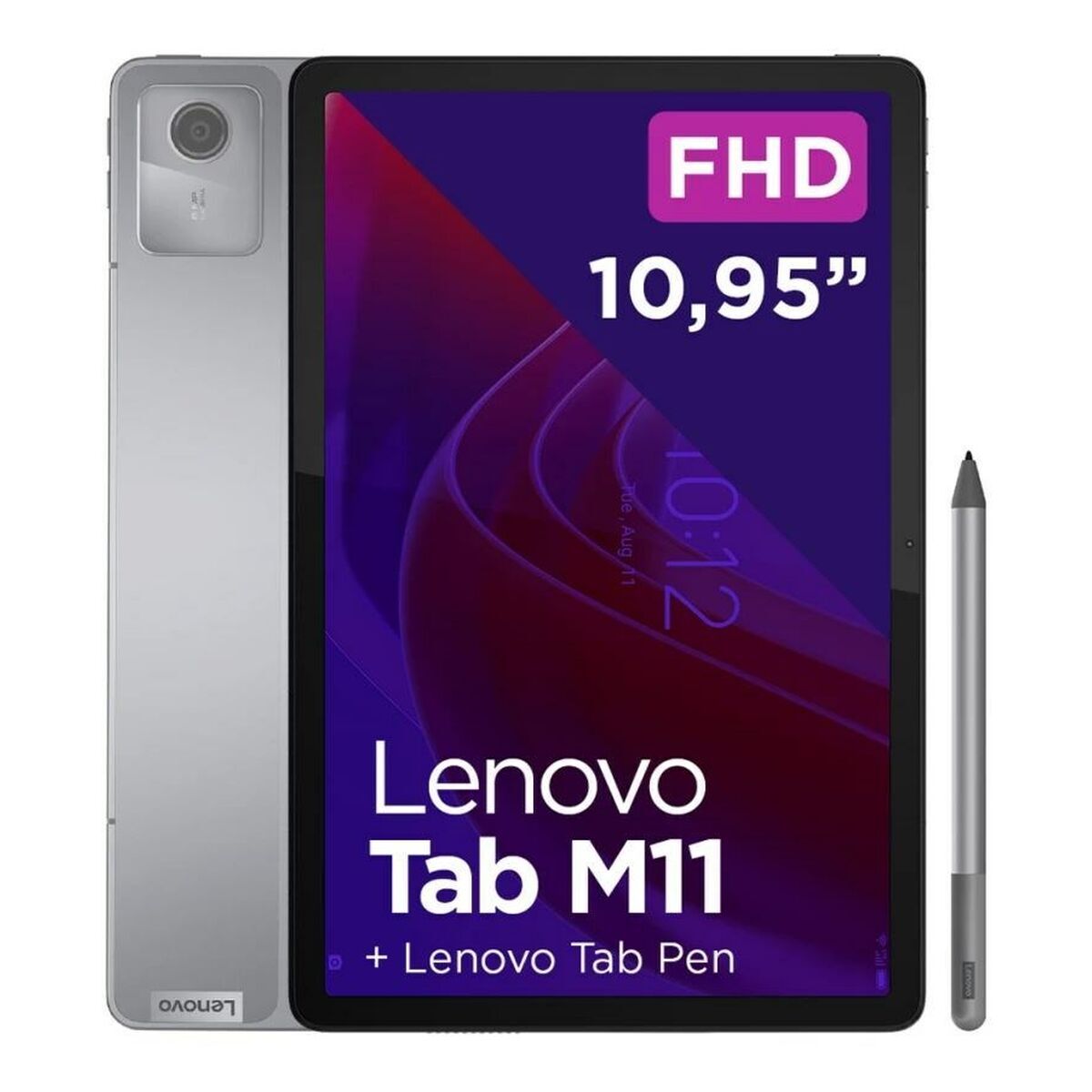 Lenovo Tab M11 128 GB 27,9 cm (11") Mediatek 4 GB Wi-Fi 5 (802.11ac) Android 13 šedá