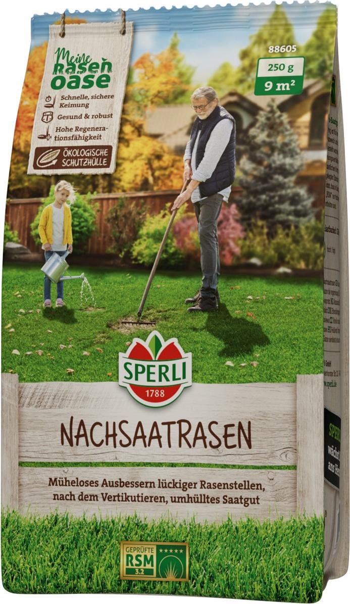 Sperli GmbH SPERLI Nachsaatrasen RSM 3.2 umhüllt für 8 bis 10 m² 0,25 kg 88605