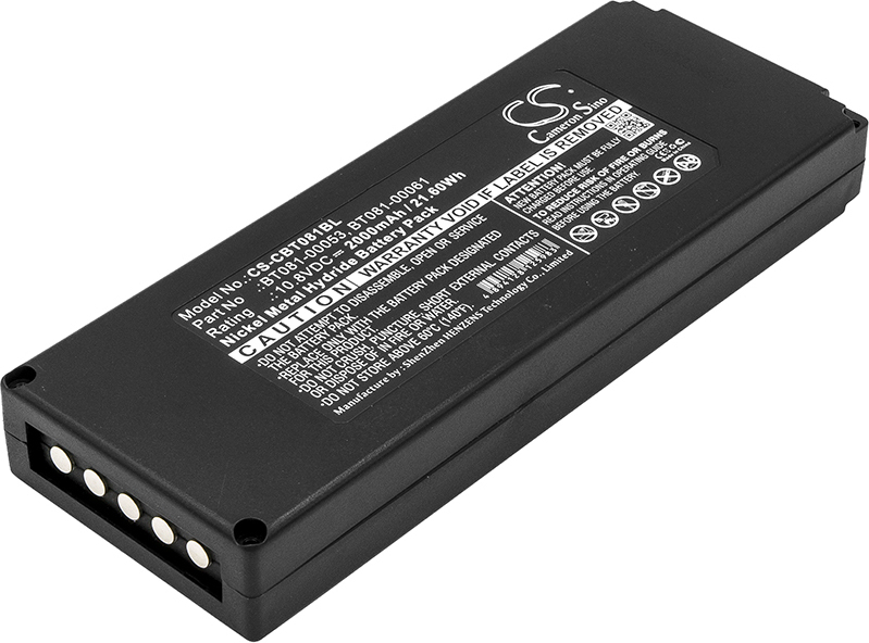 TECHTEK Akku Kompatibel mit [Cattron Theimeg] TH- EC/LO, für [Laird Cattron-Theimeg] TH-EC/LO Ersetzt B5018-00061, für BT081-00053, für BT081-0006 B5018-00061, BT081-00053, BT081-00061