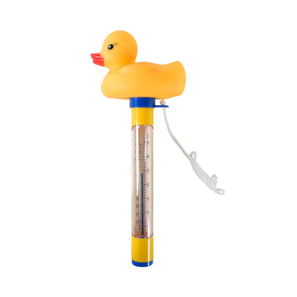 Mega Pool Schwimmbad  Thermometer Ente 