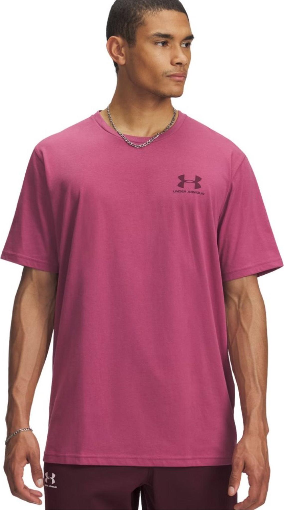 T-Shirt Under Armour Logo Senior L pink K16316