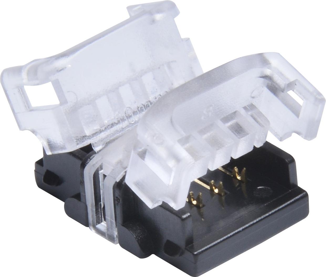 DOTLUX Klemmverbinder Streifen zu Streifen 4-polig für LED-Streifen 10mm RGB IP20 Set 5 Stück