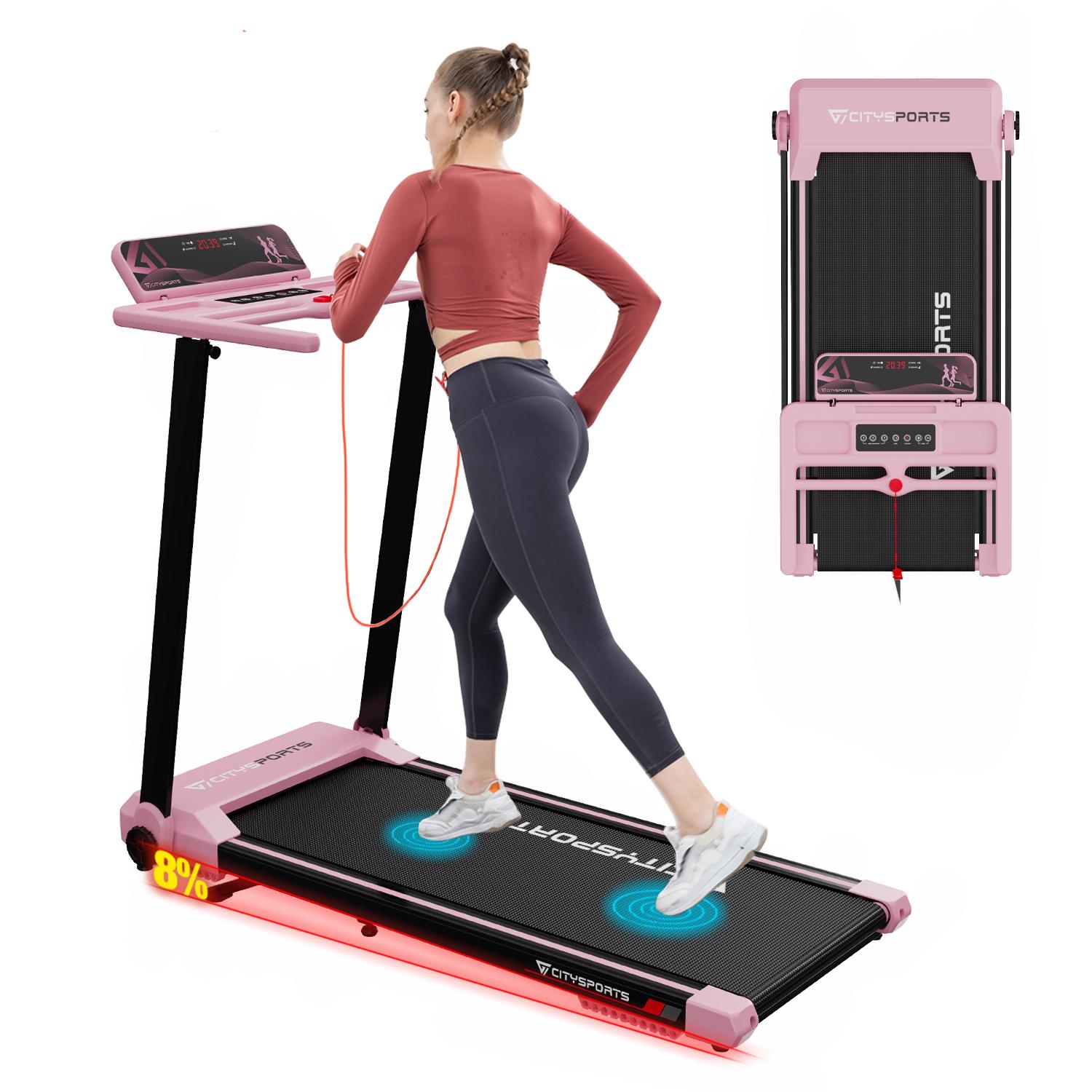 CITYSPORTS CS-WP9, 110 kg, 0,96 km/h, 12 km/h, Schwarz, Rot, LED, 220 - 240 V MT-WALMART-WP9-BLACK-0130