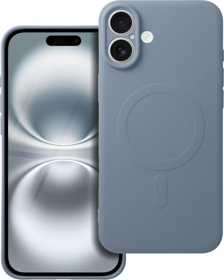 SILIKÓNOVÝ KOBEREC MAG COVER na mobilný telefón kompatibilný s MagSafe vhodný pre SAMSUNG A56 čierny