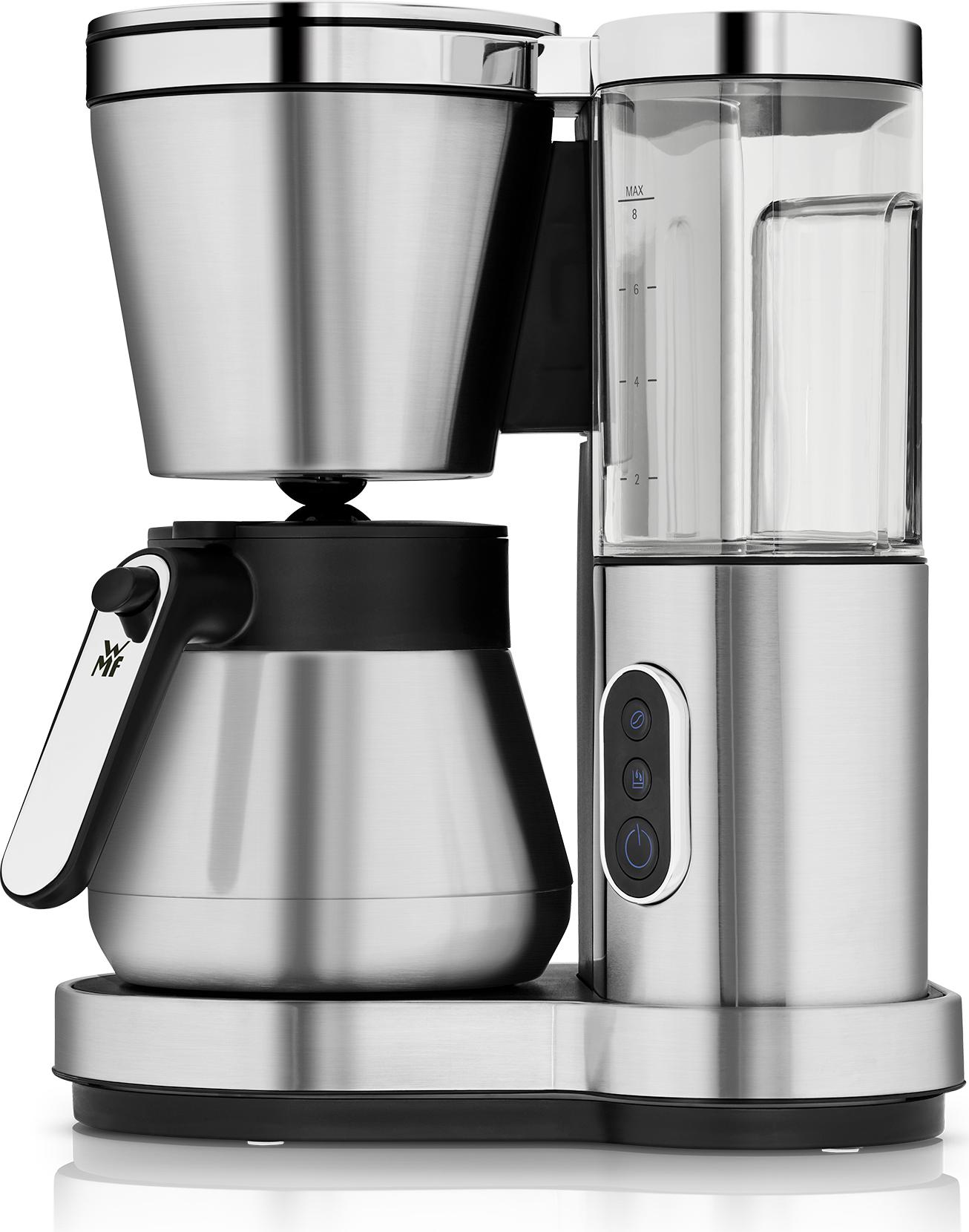 WMF Lono Aroma Cromargan Kaffeeautomat 8 Tassen Thermo Aroma 412310011 (A)