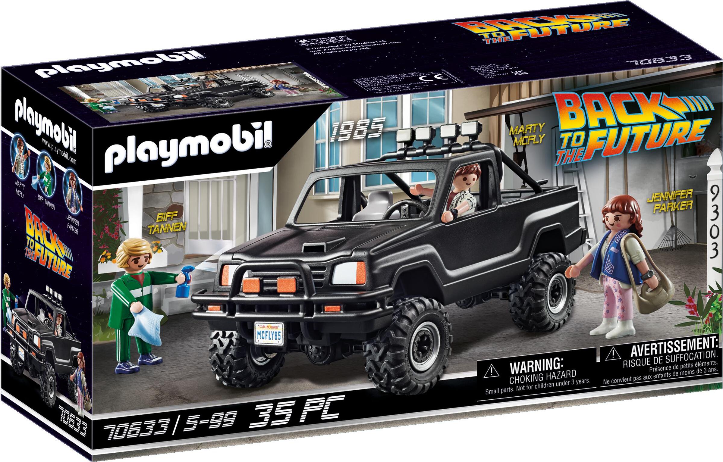 PLAYMOBIL Back to the Future 70633 Back to the Future Marty’s Pick-up Truck