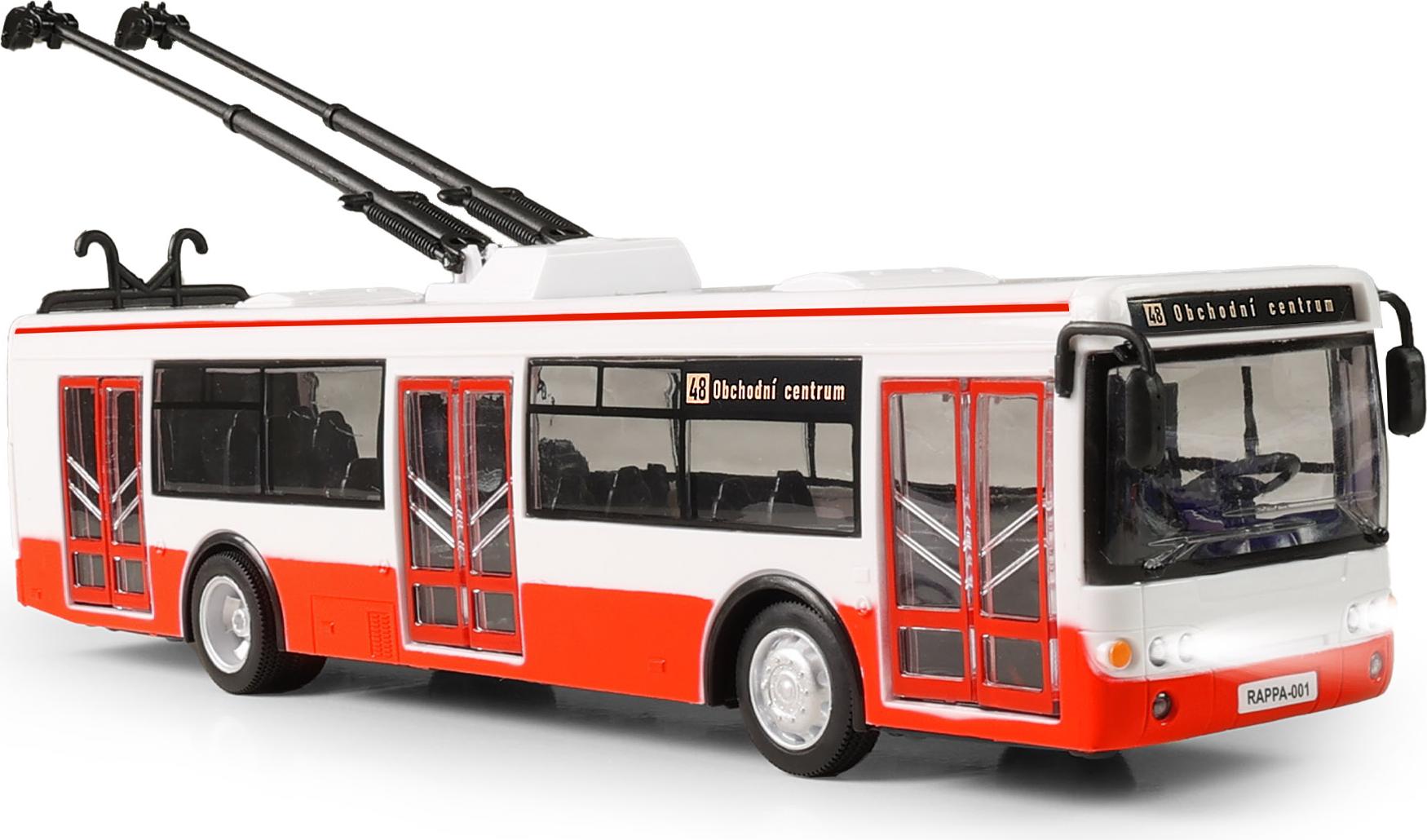 RAPPA Trolleybus Tschechische Berichterstattung stoppt 28 cm 1489822584
