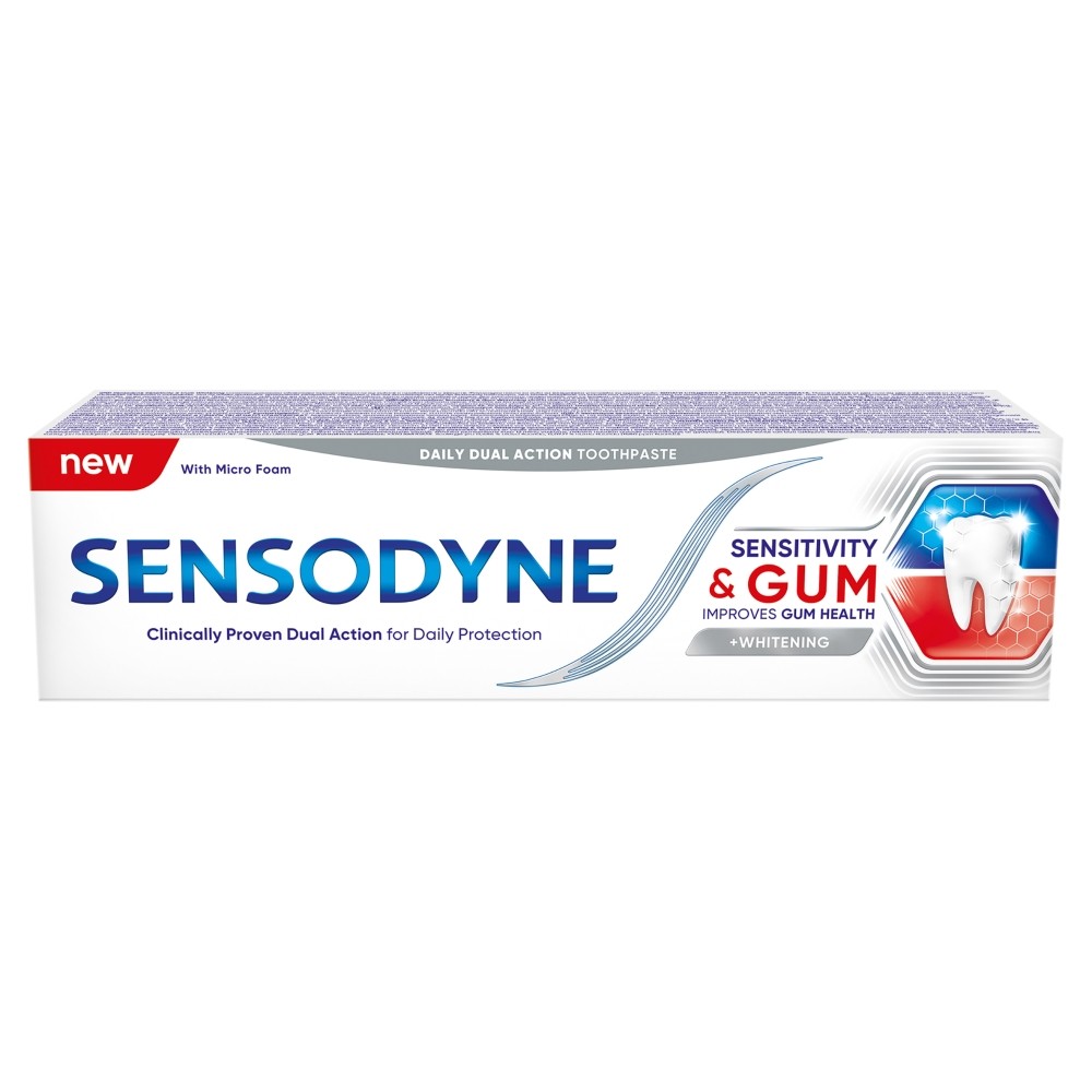 GSK Sensodyne Pasta tun zbw Empfindlichkeit & Zahnfleisch Whitening 75ml