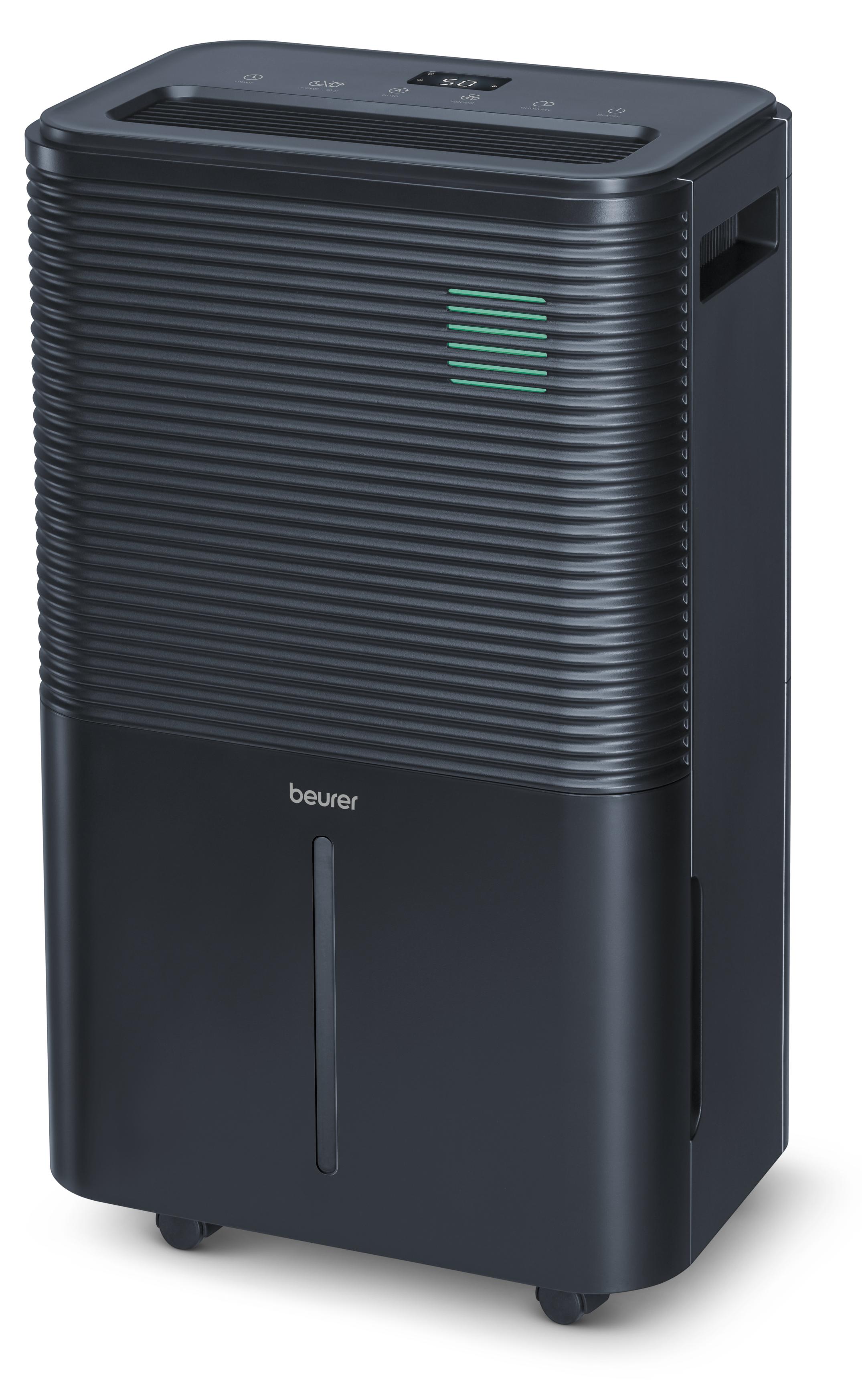 Beurer IL 250 Deumidificatore Elettrico 20l/24h - Silenzioso, Modalità Notte E Asciugatura Bucato, Serbatoio 4L, Antimuffa