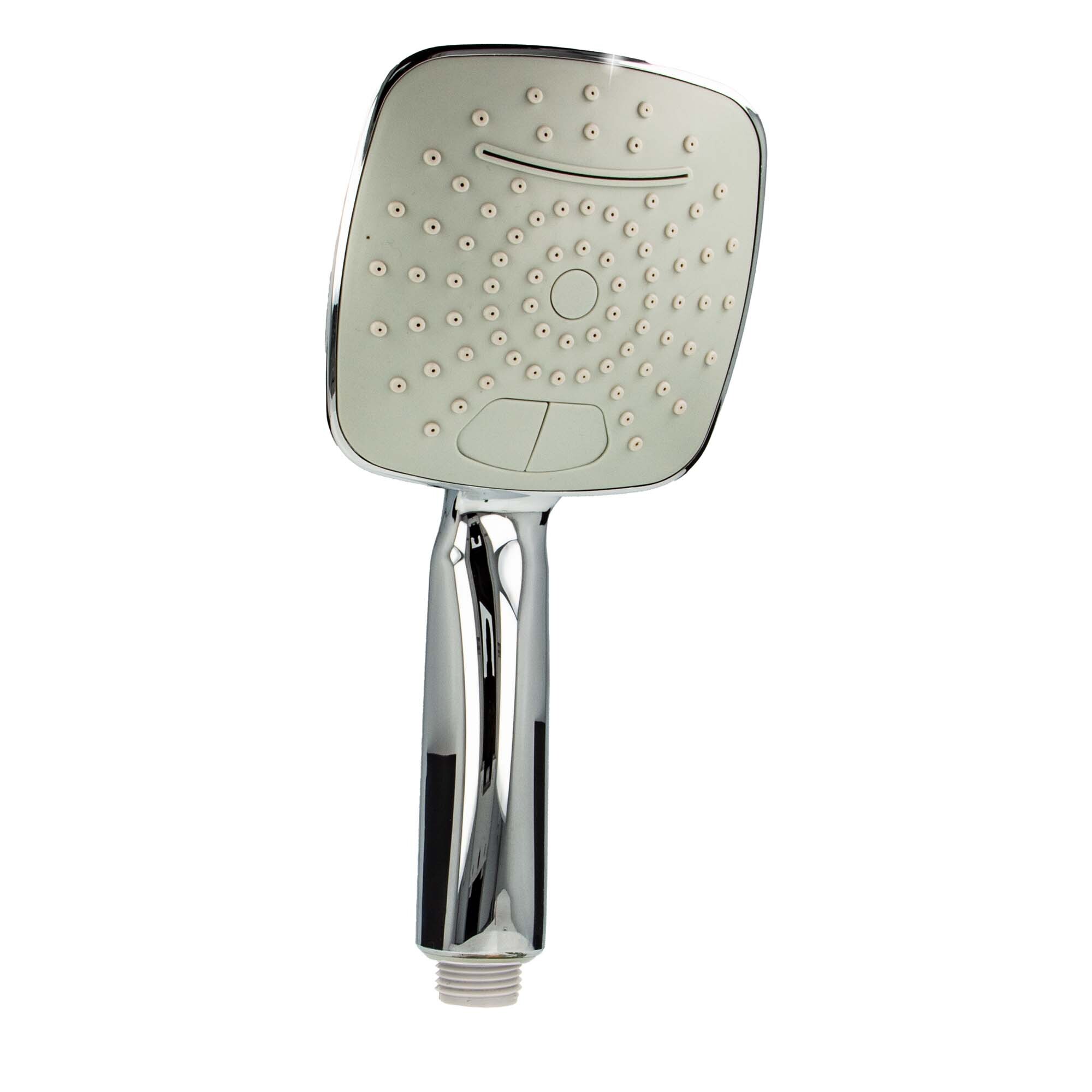 tecuro Handbrause ew-120Q - mit Schwallstrahl - ideal für Sauna und Wellness, verchromt 66261