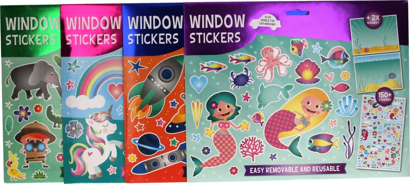 Wins Holland Raamstickers 3d gel neutral fc ass | Omdoos a 12 set x 1 stuk ST791