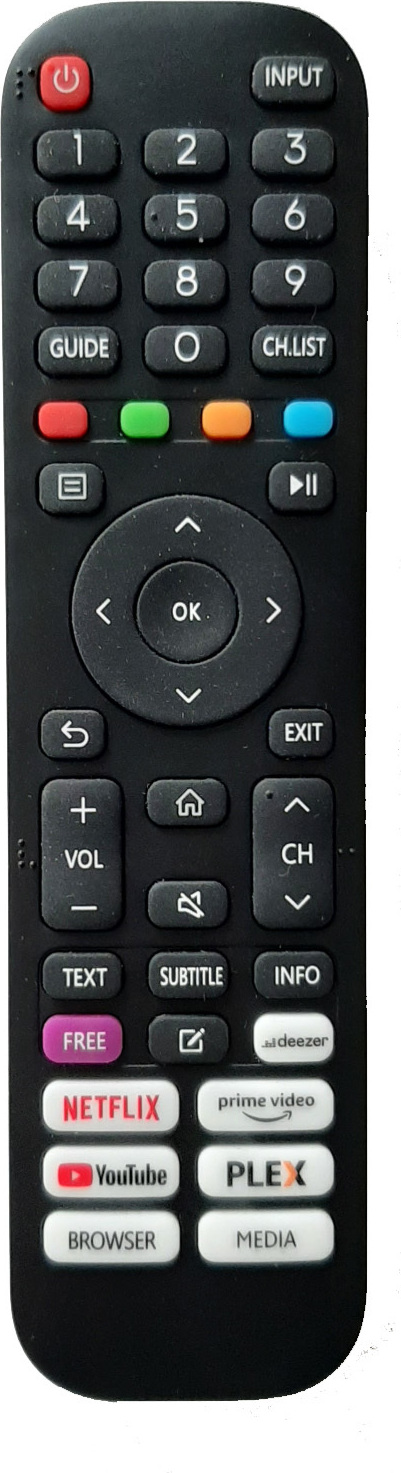 Fernbedienung JTC LED TV mit VIDAA Betriebssystem 24039995