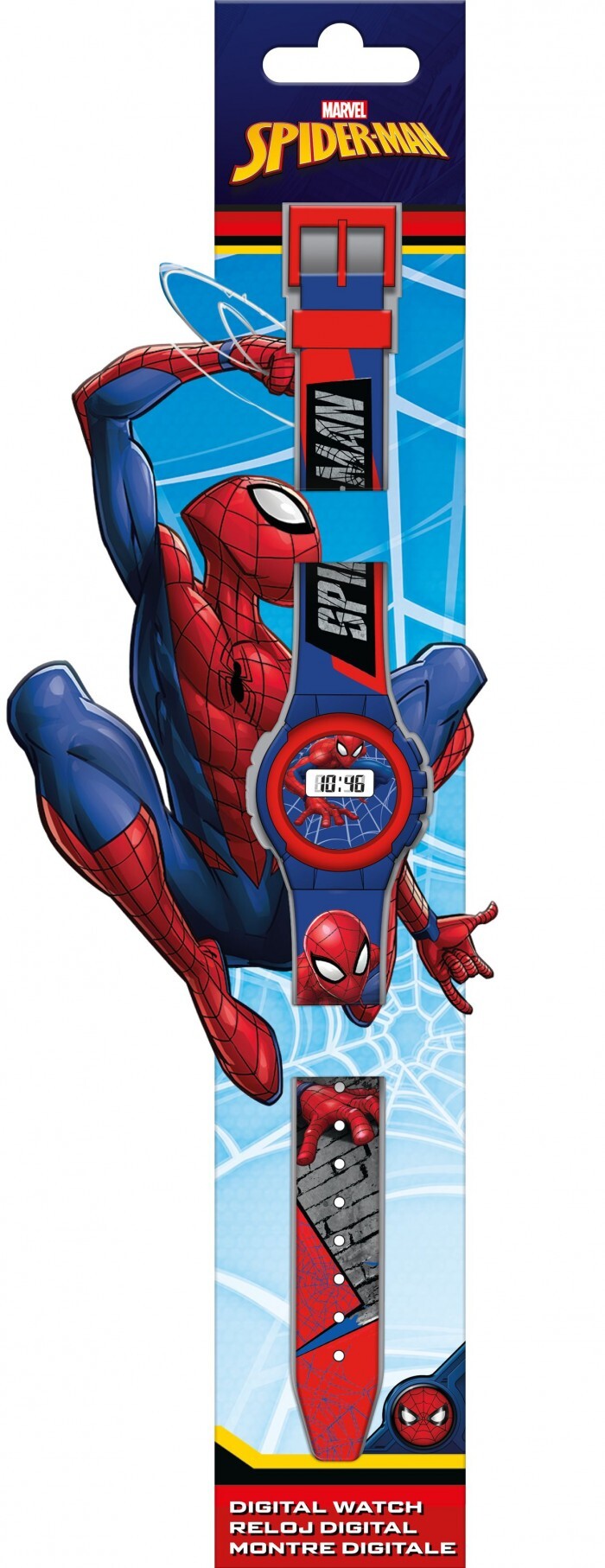 Hodinky s licenciou Spiderman pre deti