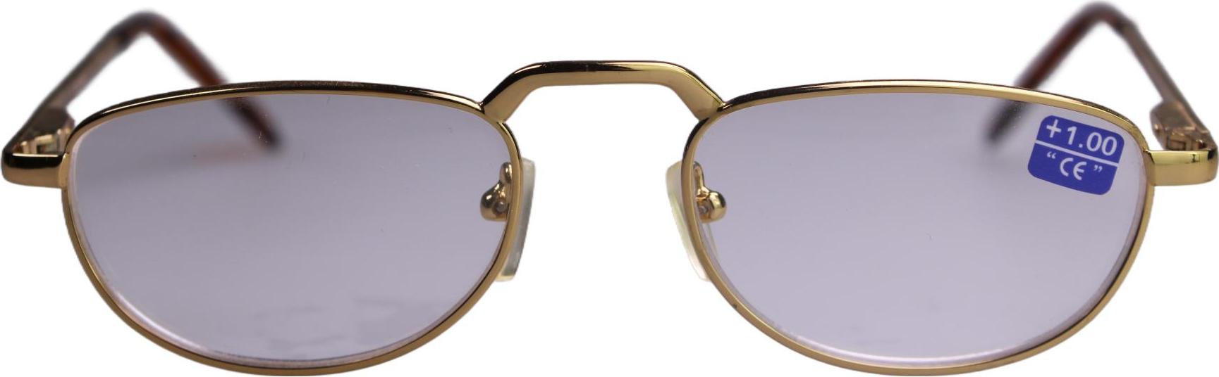 Optiker-Dietrich Lesebrille R06 Gold + 1.00