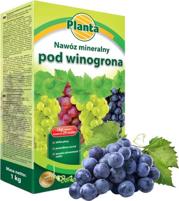 Planta Mineraldünger für Reben 1kg Unter Trauben