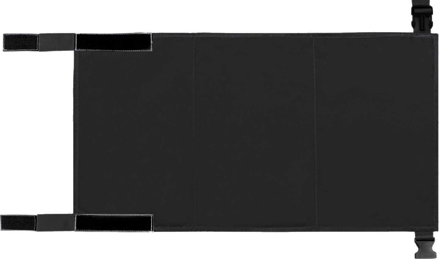 Stuttg Flugzeug Fußstütze Einfache Installation Befestigungsband einstellbarer Gürtel Oxford Stoff Baby Flugzeug Fuß Hängematte Flugzeugzubehör-Schwarz 3722979@Stuttg