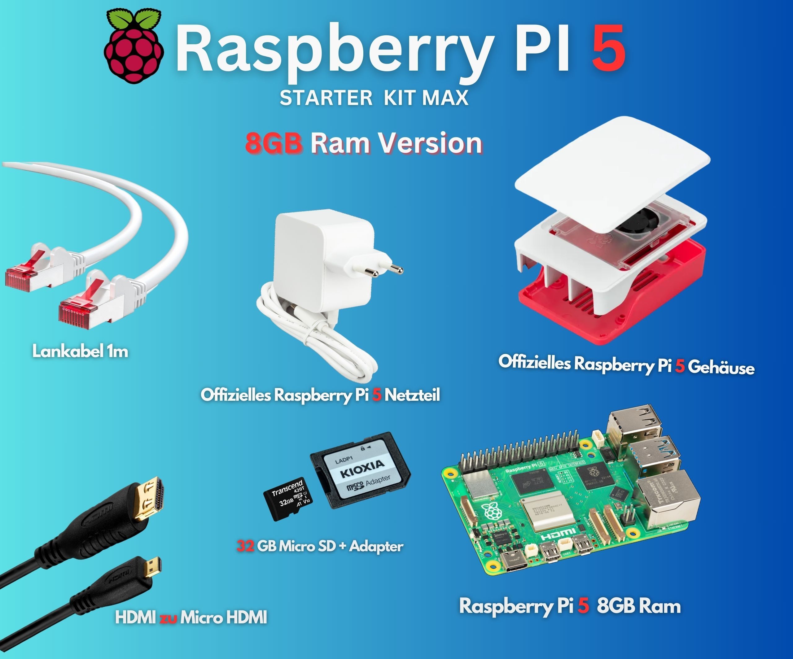 Raspberry Pi 5 Starter Kit