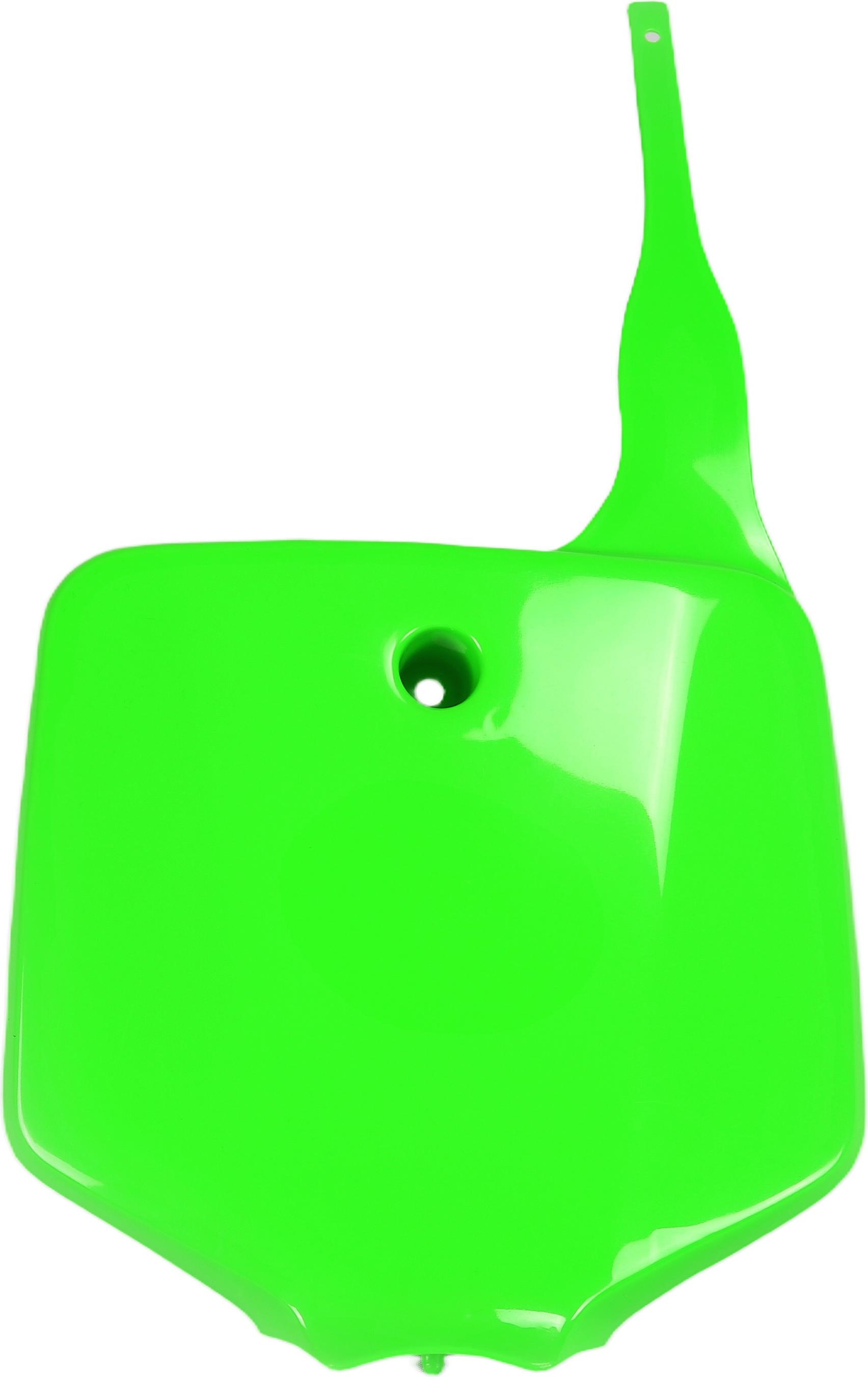 Startnummerntafel UFO PLAST Verkleidung Frontnummerntafel, Farbe:grün OEM UFO-KA03732-026