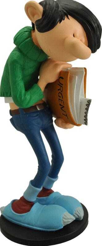 Plastoy Gaston: Gaston mit dringender Akte Statue 311