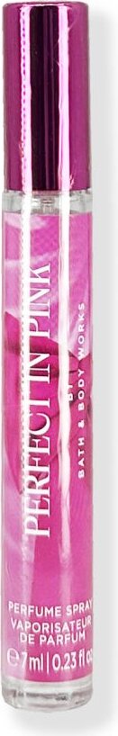 Bath & Body Works Mini Damen Parfüm PERFECT IN PINK 7 ml