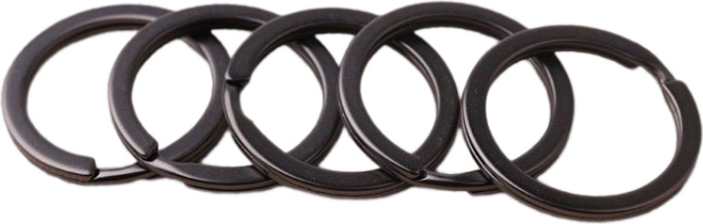 20 Pièces Rond Mousqueton,Mousqueton Rond Alliage Zinc,Boucle Porte Clés Anneau Ressort,Ressort O Anneau,Utilisé Pour Les Portefeuilles,Porte