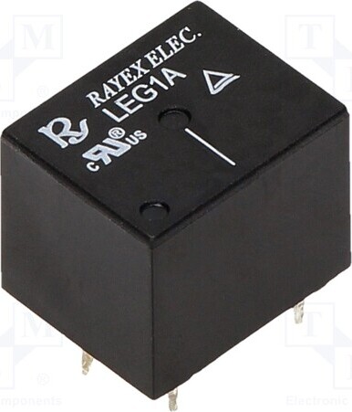 TNE 3x Relais: elektromagnetisch USpule : 5VDC 10A/120VAC LEG1A-5 Elektromagnetische _1GH_LEG-1A-5