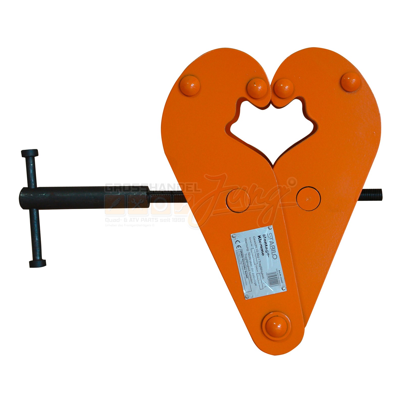 DEMA Balken-/Trägerklemme hängend 2 t 24491