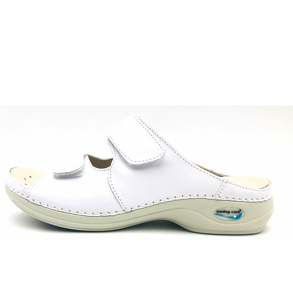 NURSINGSHOE´S nursing care Damen Pantolette in Weiß, Größe 40 WG810
