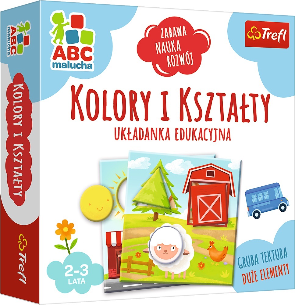 Farben und Formen ABC-Kleinkindpuzzle 01939 Trefl p12 8,99