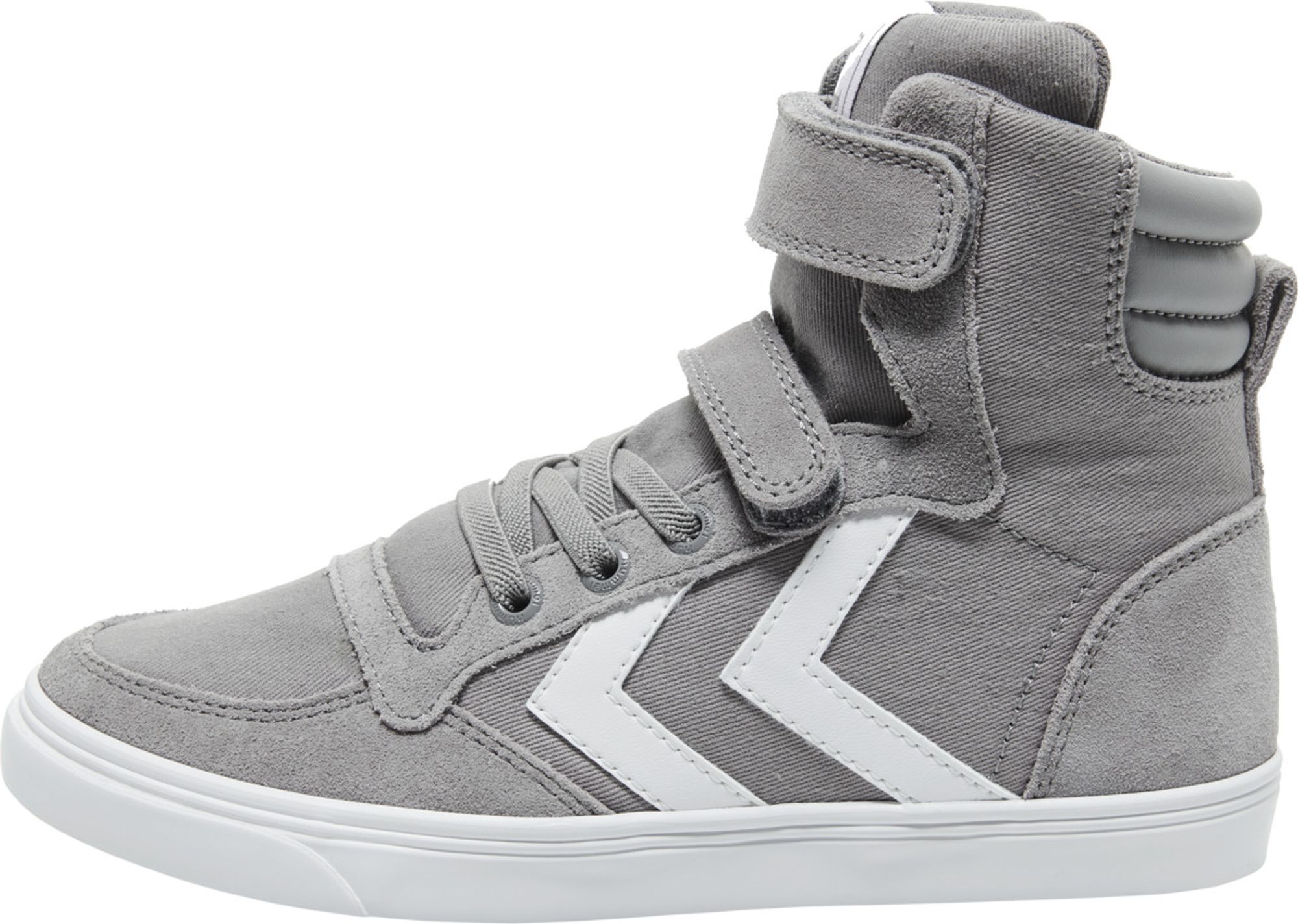 Hummel SLIMMER STADIL HIGH JR - FROST GREY - 29