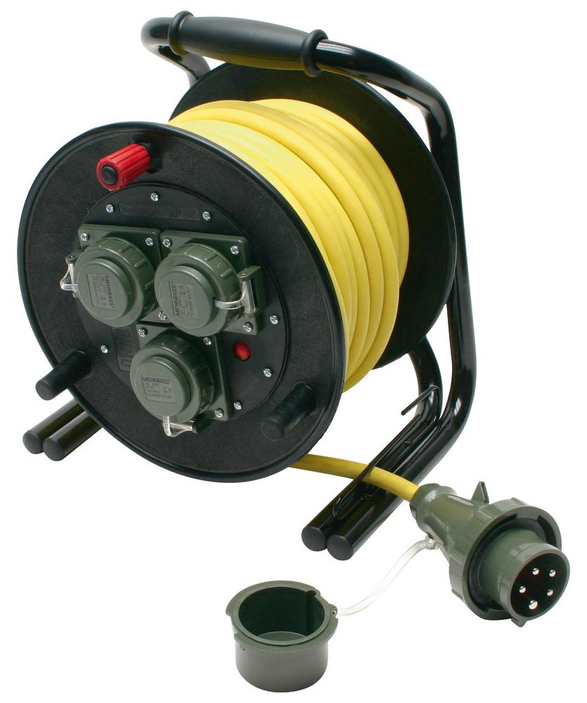 Dönges Leitungsroller THW 230 V/400 V, 16 A (THW Energieverteiler)