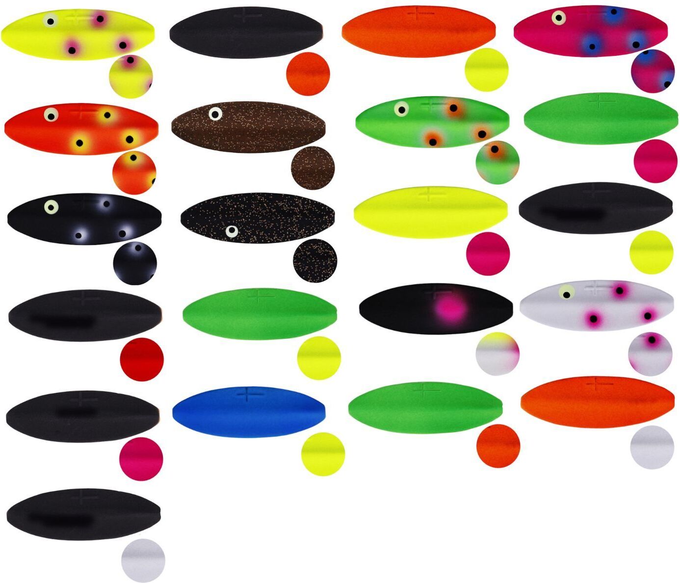 Westin PRÆSTEN 4.7cm 4.5g - Inlineblinker, Farbe:Clown M117-650-037-aus