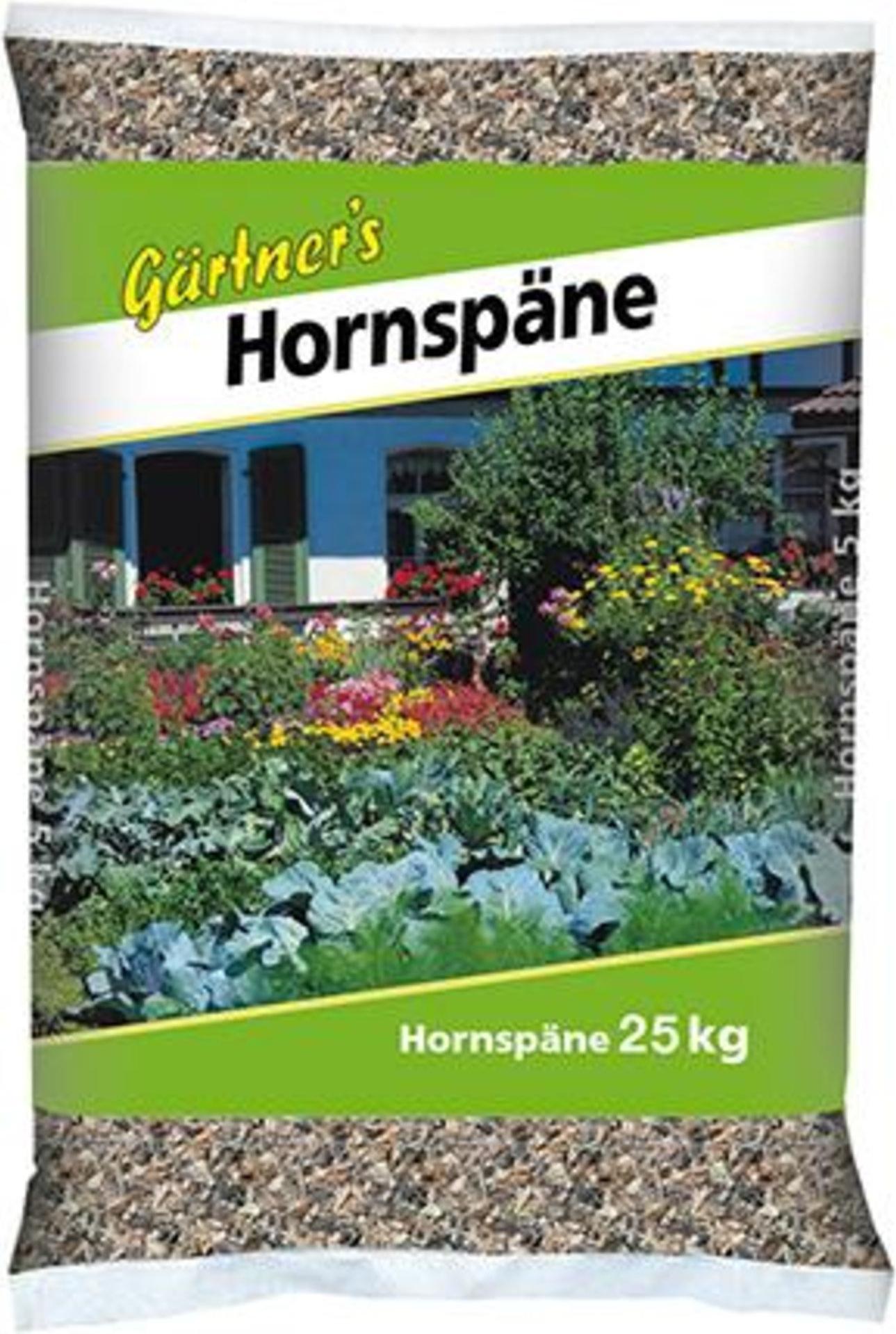 GPI Premium Hornspäne 25 kg Horndünger Naturdünger 6328